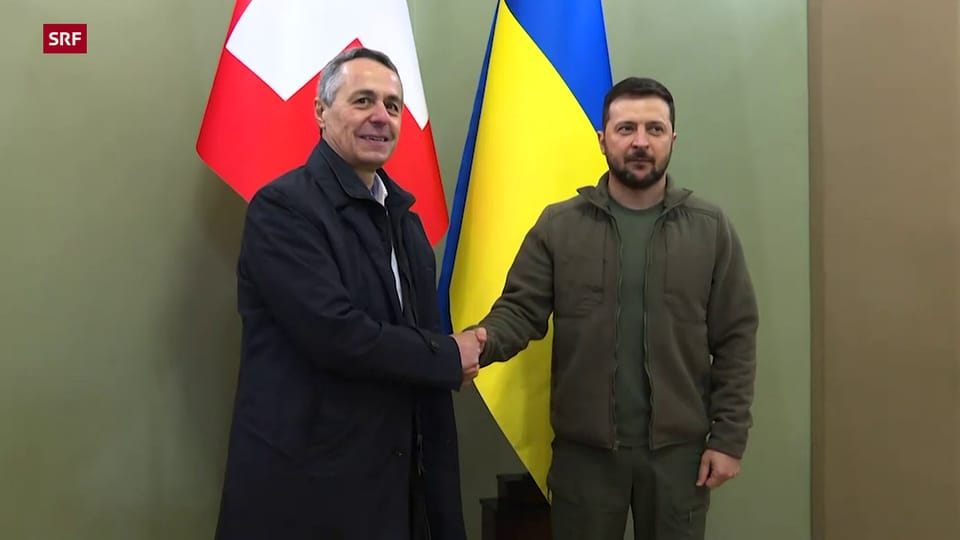 Selenski trifft Cassis in Kiew