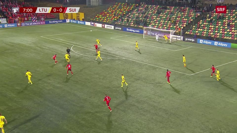 Die Schweiz feiert in Litauen einen ungefährdeten 4:0-Sieg