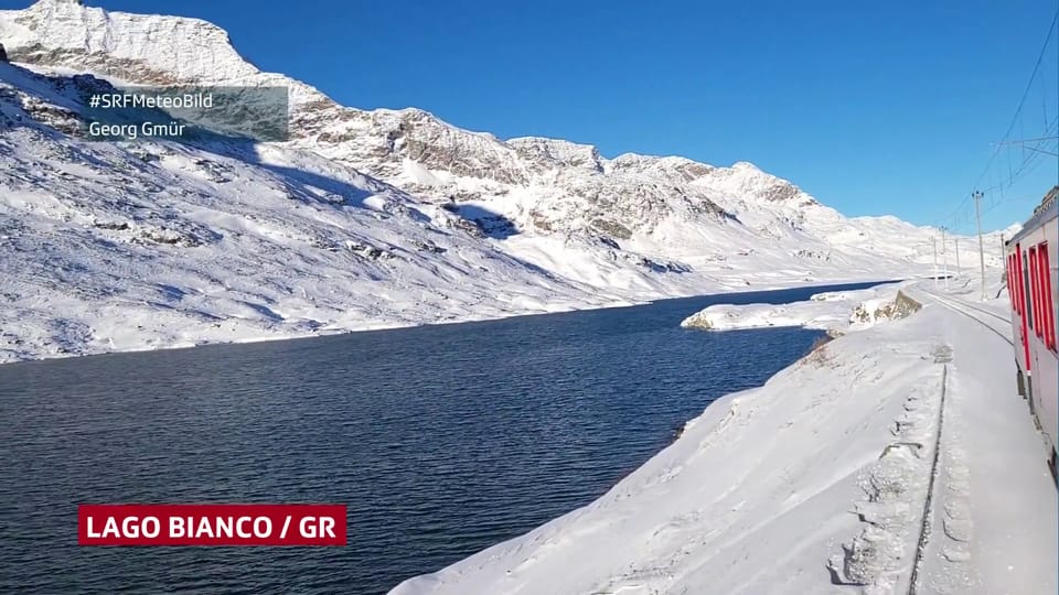 Am Lago Bianco beim Berninapass/GR.