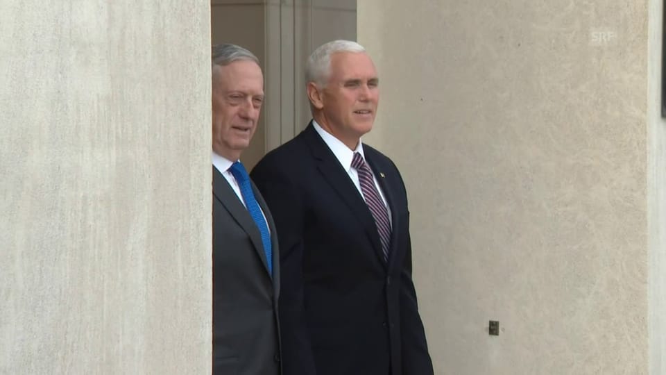 Truppen-Rückzug aus Syrien? Mattis und Pence beraten im Pentagon