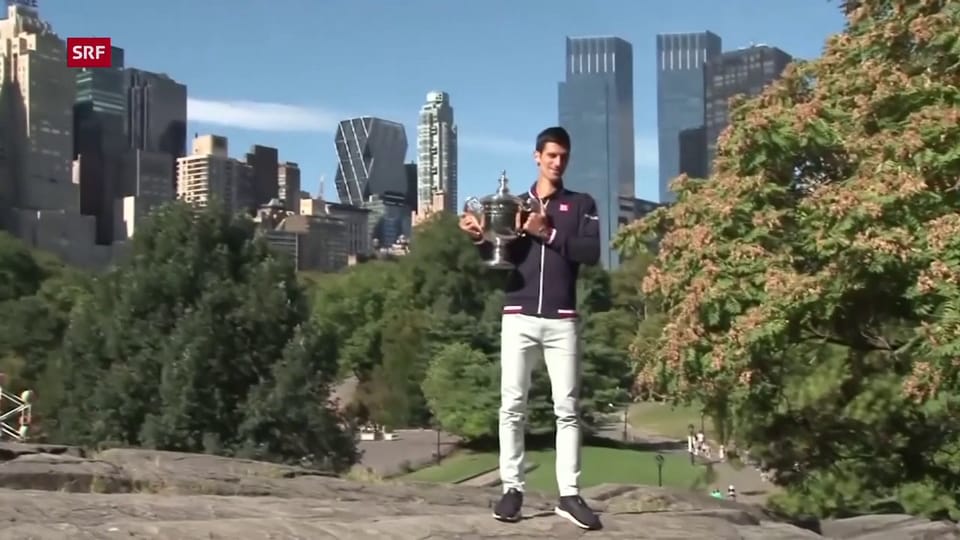 Titelverteidiger Djokovic ist am Start 