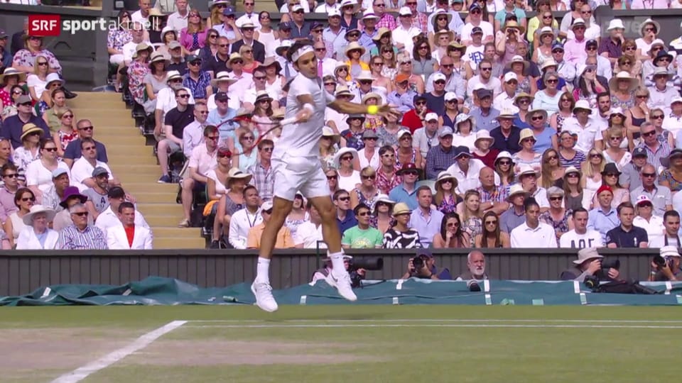 Federers Machtdemonstration gegen Murray