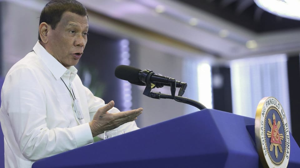 Duterte kündigt Abkommen mit den USA aus Impuls heraus