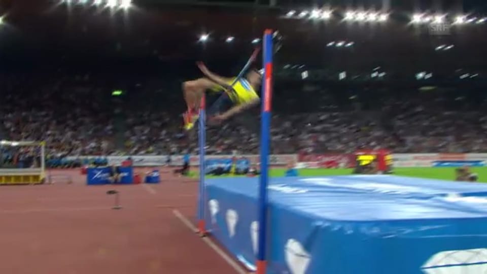 Hochsprung: Bondarenkos Versuch über 2,46 m («sportlive»)