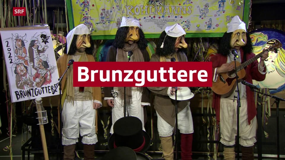 Brunzguttere - Schnitzelbängg 2022