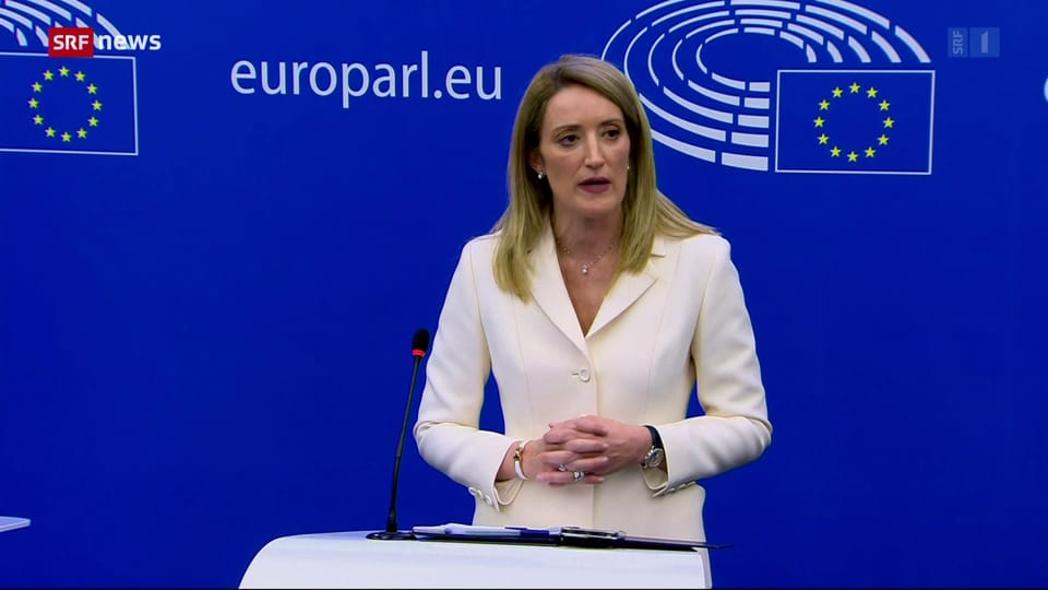 Roberta Matsola ist neue EU-Parlamentspräsidentin