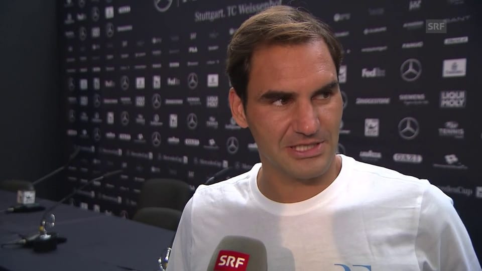 Federer: «Ich kann sehr zufrieden sein mit diesem Match»