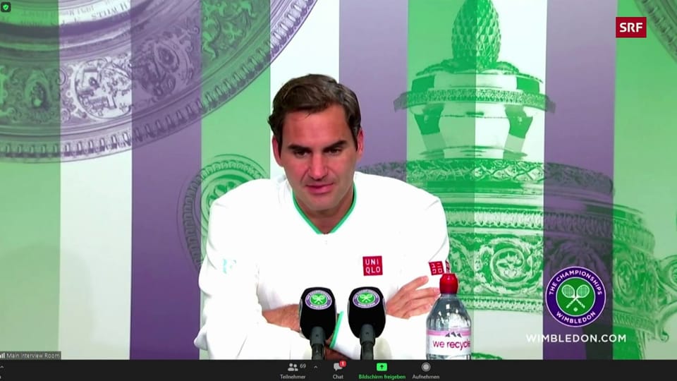 Federer: «Ich brauche Zeit, um alles zu analysieren»