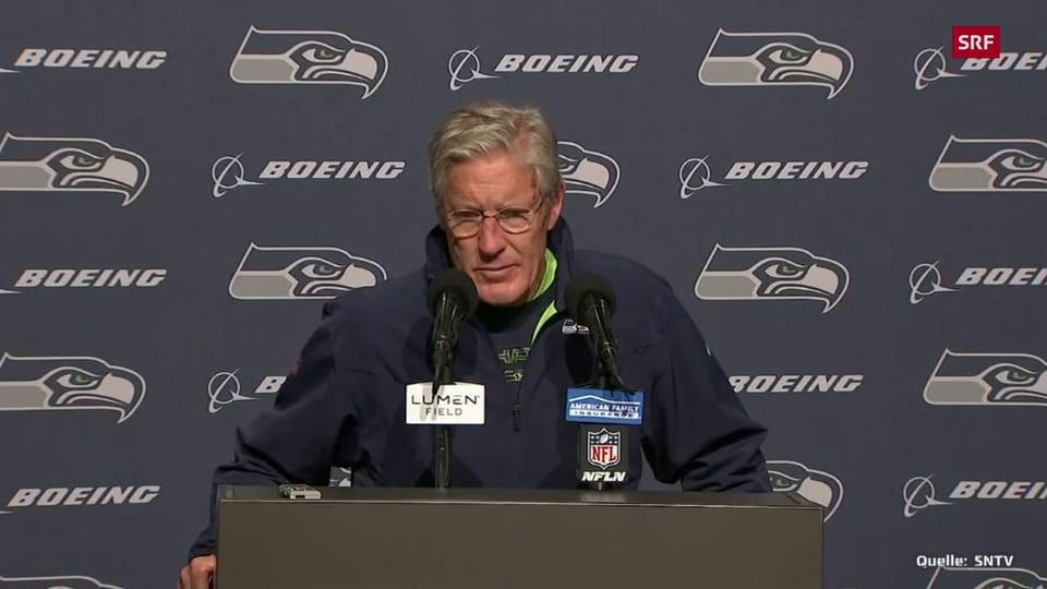 Seahawks-Coach Carroll: «Er konnte den Football nicht halten»