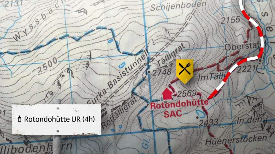 Route 3: Rotondohütte UR
