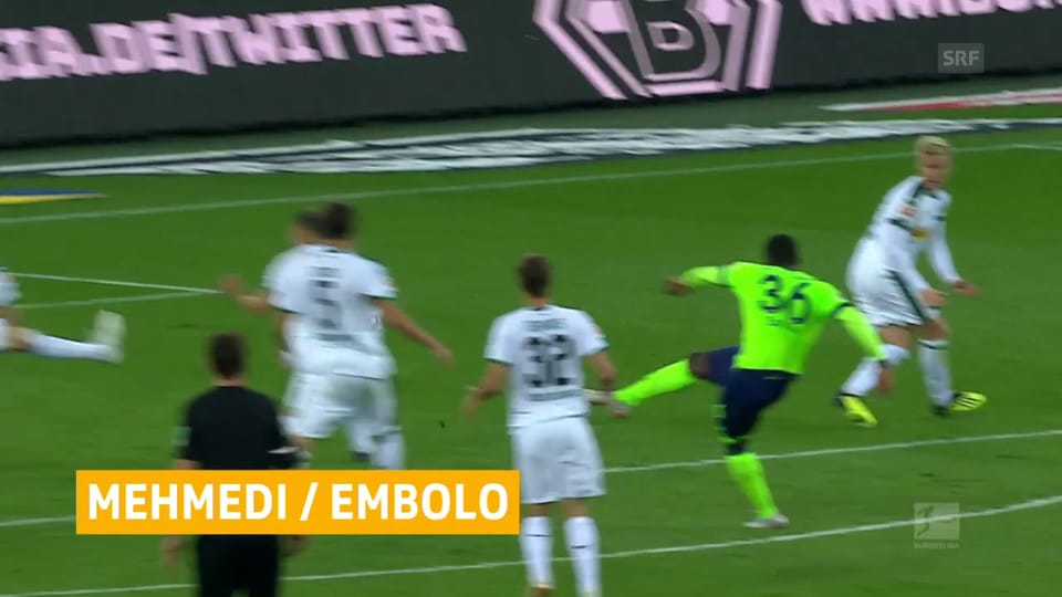 Bundesliga-Tore für Mehmedi und Embolo