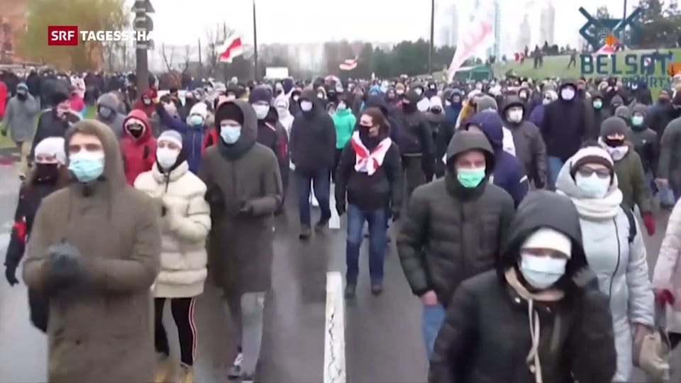 Tichanowskaja zu den andauernden Protesten in Belarus