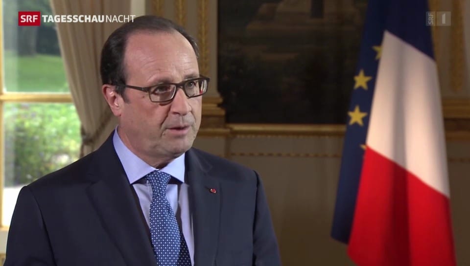 Interview mit Hollande
