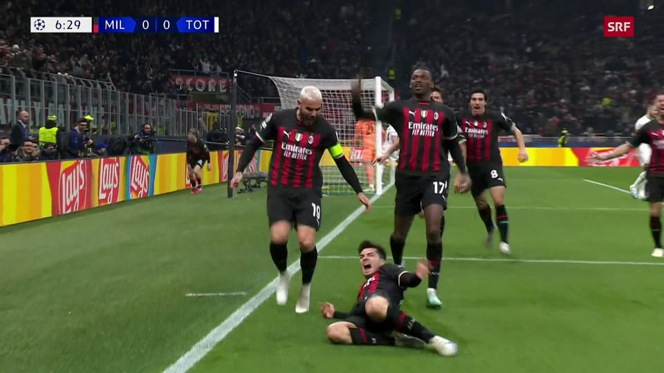 Milans 1:0: Diaz trifft im Nachsetzen