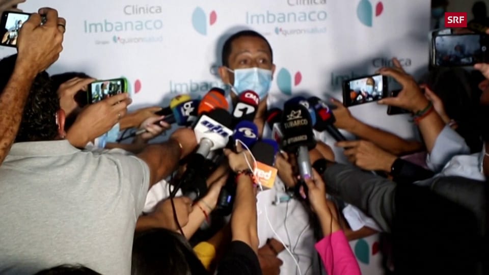 Behandelnder Arzt Dr. Quintero: «Rincons Zustand ist sehr kritisch» (span.)
