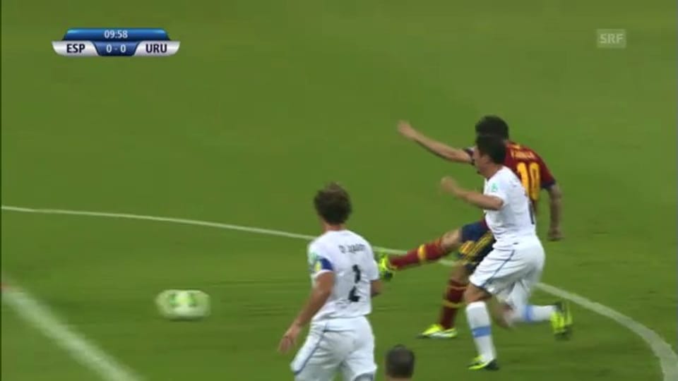 Fussball: Highlights Spanien - Uruguay («sportlive»)
