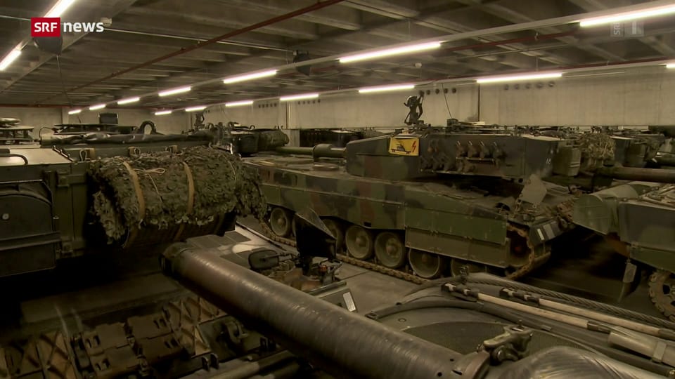 Archiv: Deutschland will Schweizer Leopard-Panzer