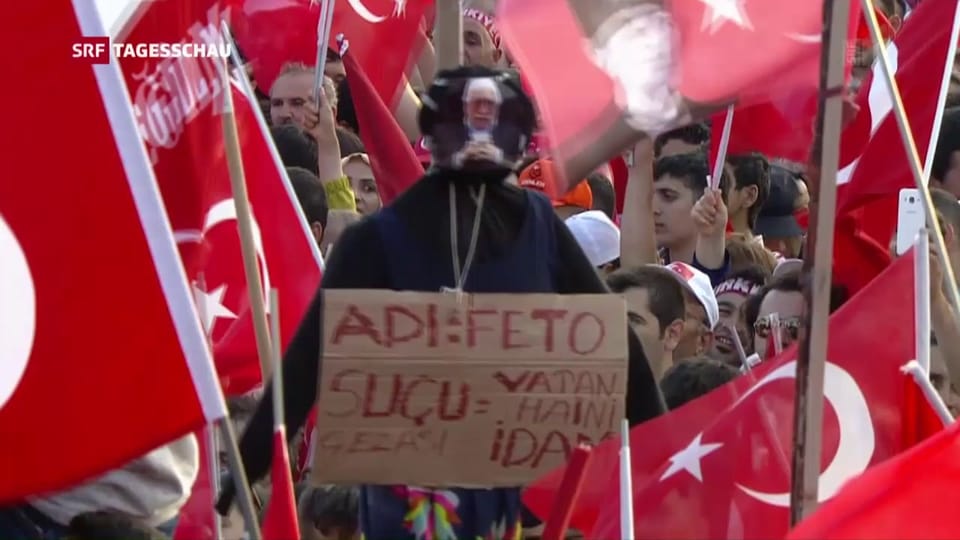 Grossdemonstration in Istanbul