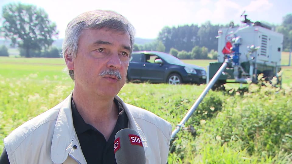 Kantonsvertreter Marco Baumann: «Bauern müssen Wasser von anderem Ort holen»
