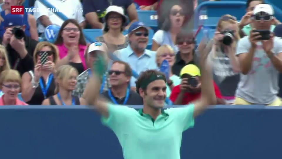 Federers 80. Turniersieg in Cincinnati