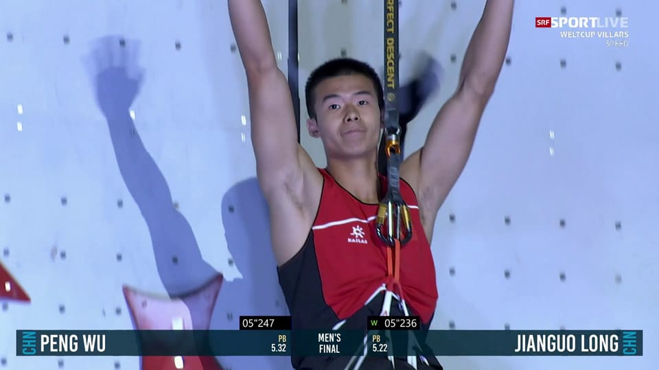 Rein chinesischer Final: Long ist einen Tick schneller oben