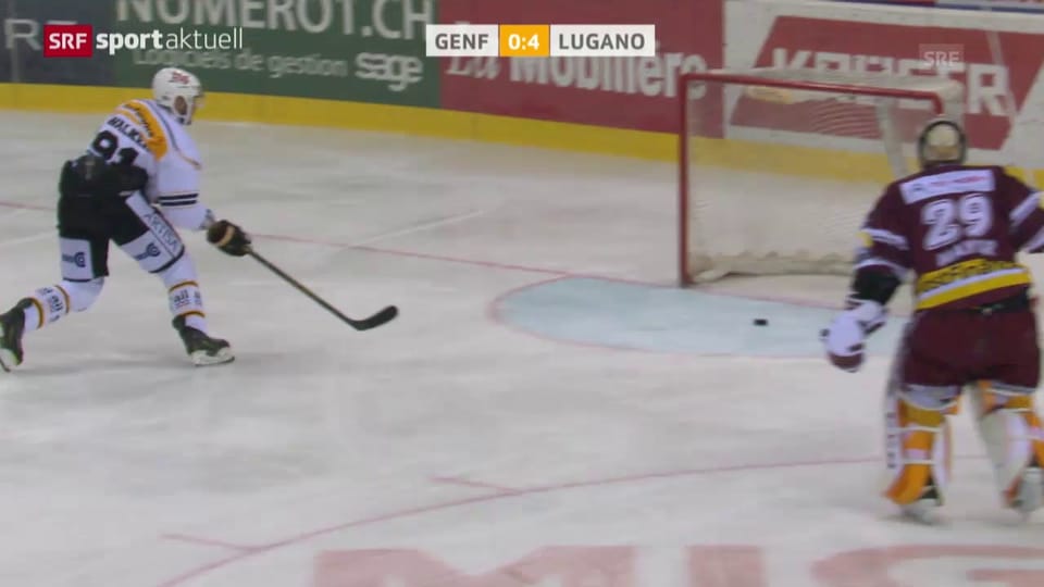 Lugano fertigt Genf mit 5:0 ab