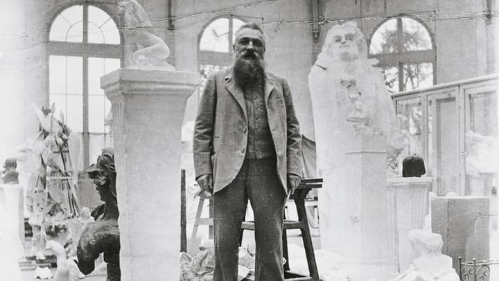 Wie ist die Ausstellung Rodin/Arp?