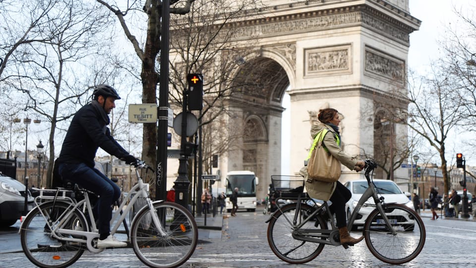 Paris kämpft mit zu viel Verkehr