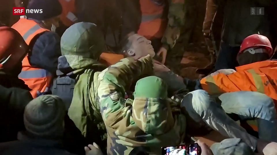 Archiv: Kaum Rettungskräfte in Syrien 