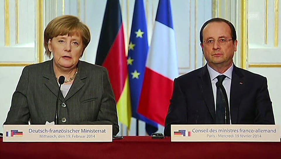Merkel: «Es ist uns ernst.»