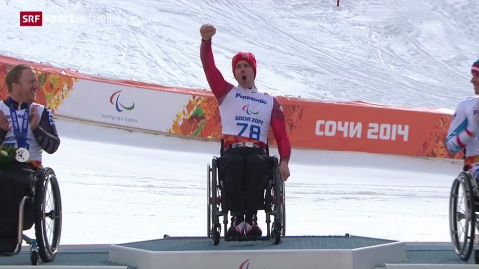 Paralympics: Gold an Christoph Kunz («sportaktuell»)