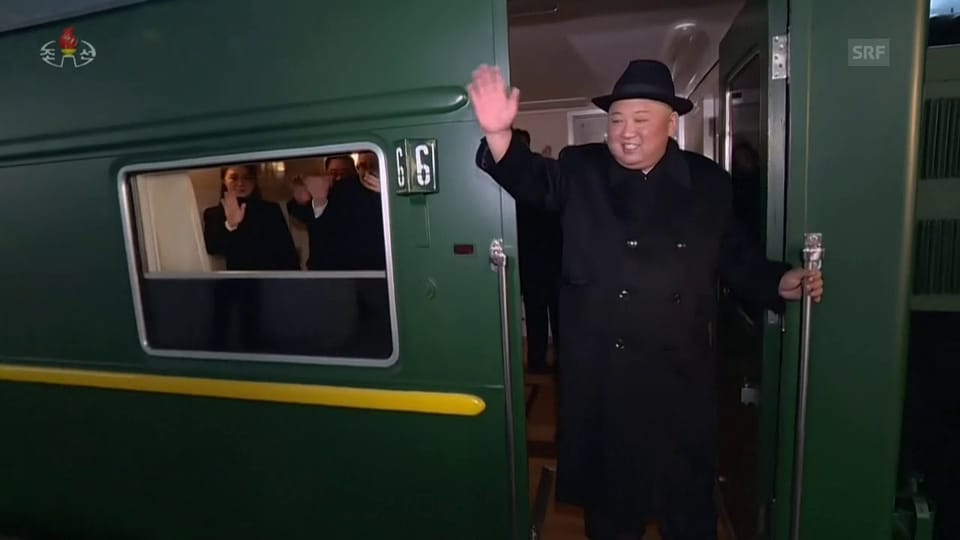 Kim Jong-Un reist im Zug nach China (Bilder aus Nordkorea)