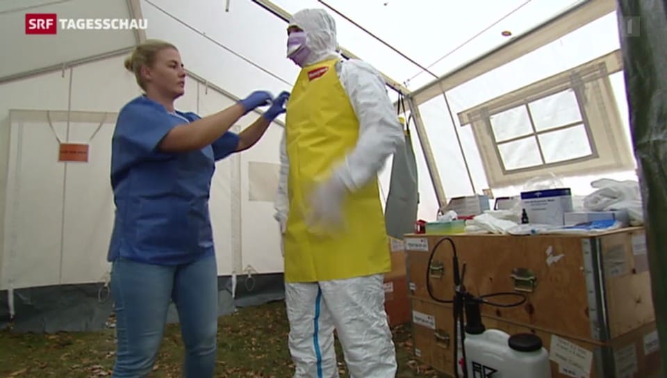 Vorbereitungs-Kurse für Ebola-Einsatz in Westafrika