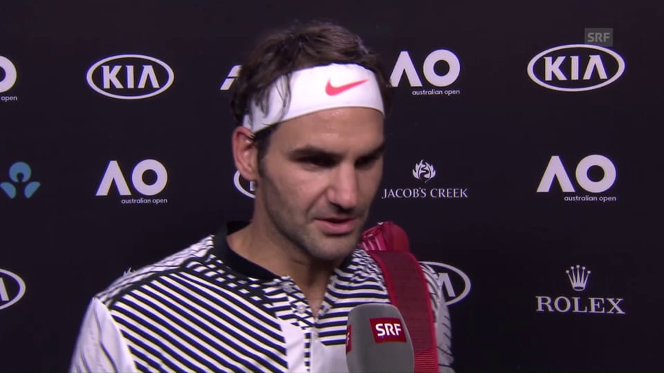 Federer: «Ich kam nur schwer ins Spiel rein»
