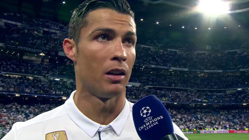 Ronaldo: «Ich will nur nicht ausgepfiffen werden»