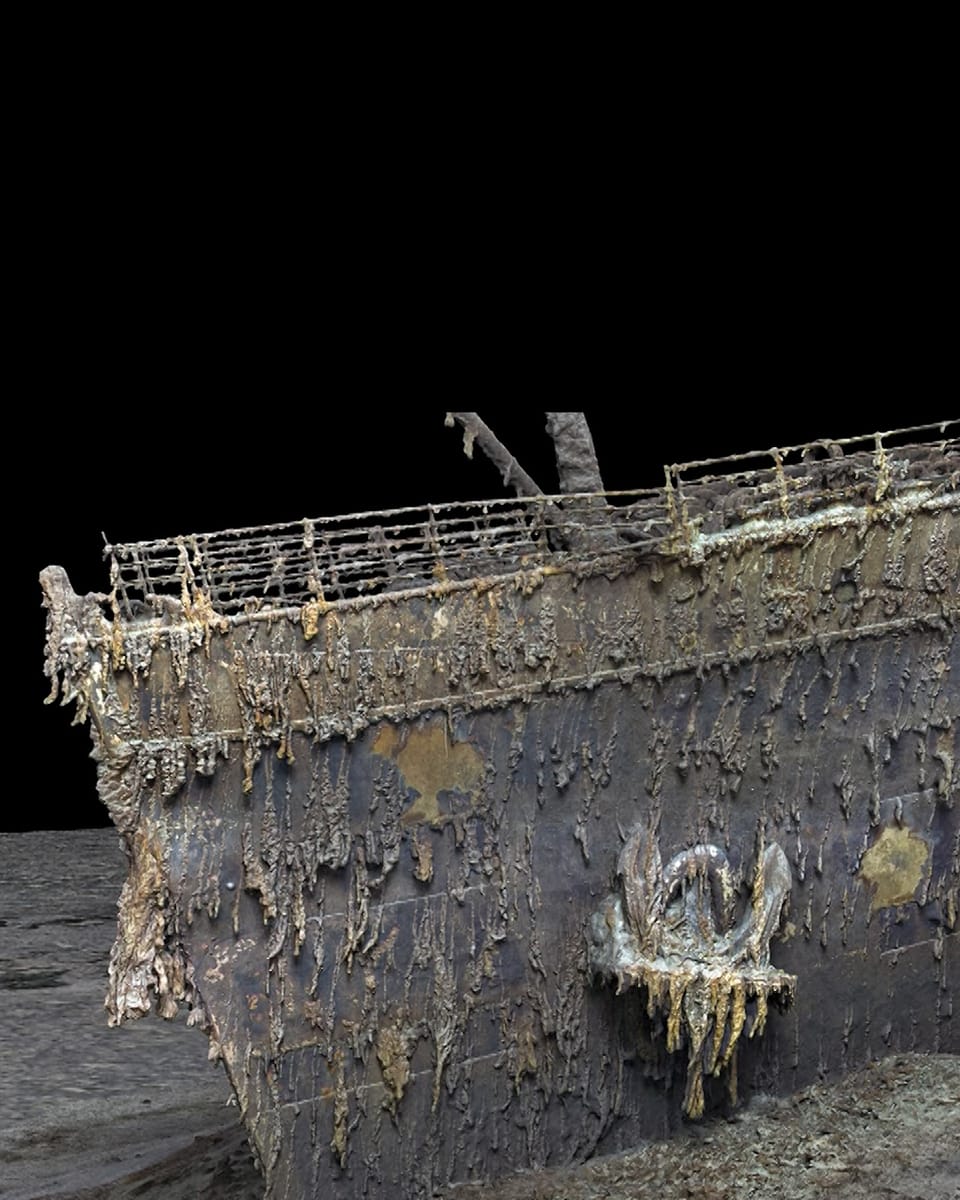 Wrack der Titanic: neues 3D-Modell veröffentlicht