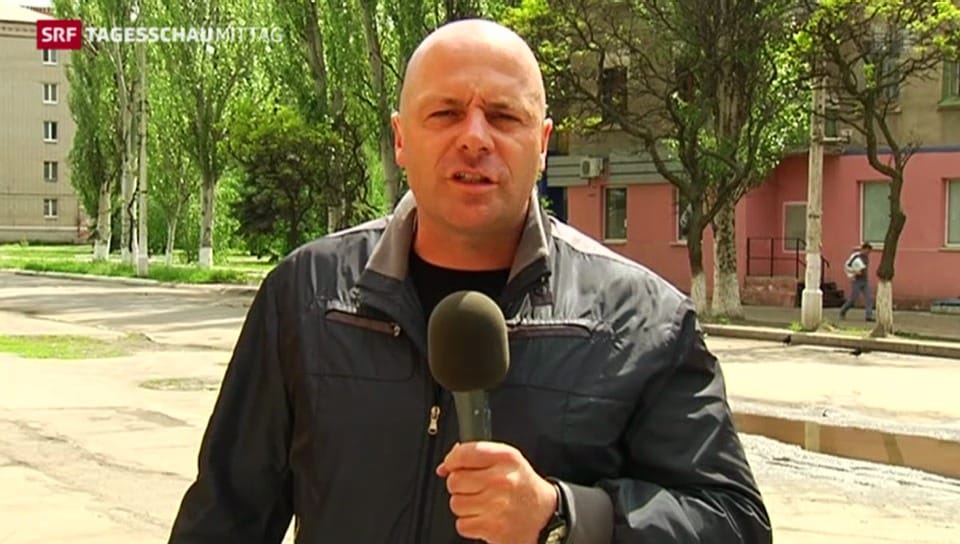 SRF-Korrespondent: Tschetschenische Kämpfer mischen mit