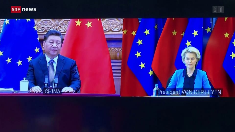 Archiv: Virtueller Gipfel zwischen der EU und China (April 2022)