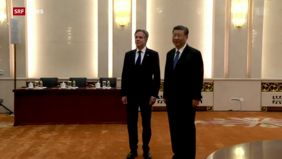 US-Aussenminister Blinken zu Besuch in China 