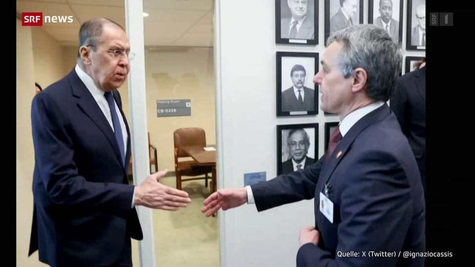 Schweizer Diplomatie versucht mit Russland im Gespräch zu bleiben