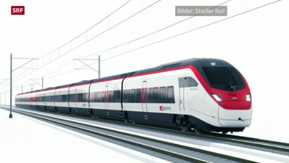 Animation: Der neue Zug auf der Nord-Süd-Achse