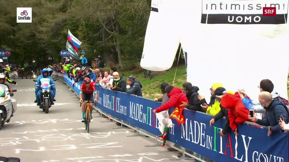 Caruso gewinnt Giro-Abstecher in die Schweiz
