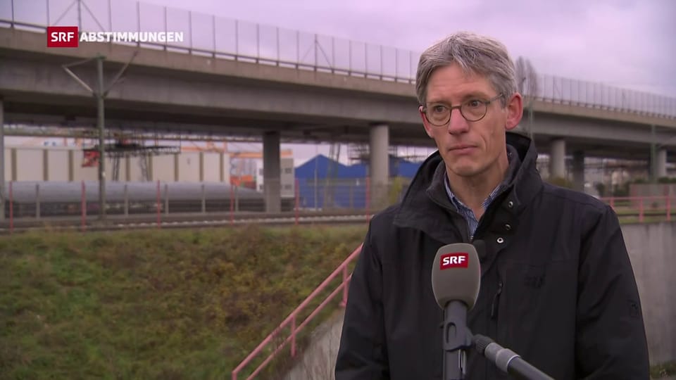 Oliver Balmer, Präsident Pro Natura Basel und Gegner des neuen Hafenbeckens