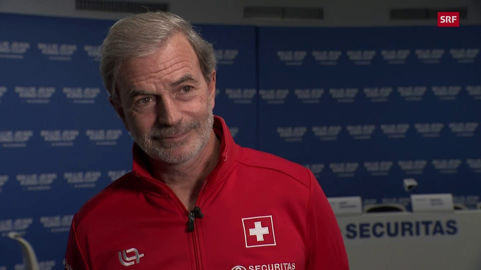 Captain Heinz Günthardt: «Auf dem Papier absolut chancenlos – aber das Papier hat noch nie einen Tennisball geschlagen»