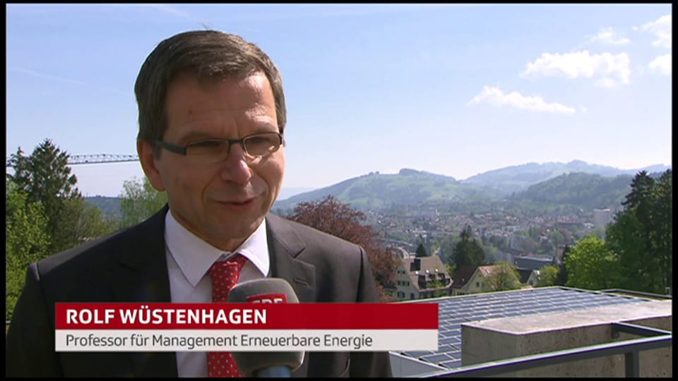 Rolf Wüstenhagen, Professor für Management Erneuerbare Energie