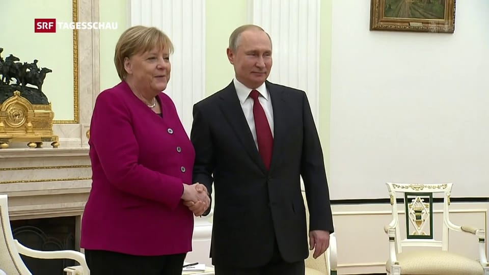 Aus dem Archiv: Merkel bei Putin - Atomabkommen ein Thema