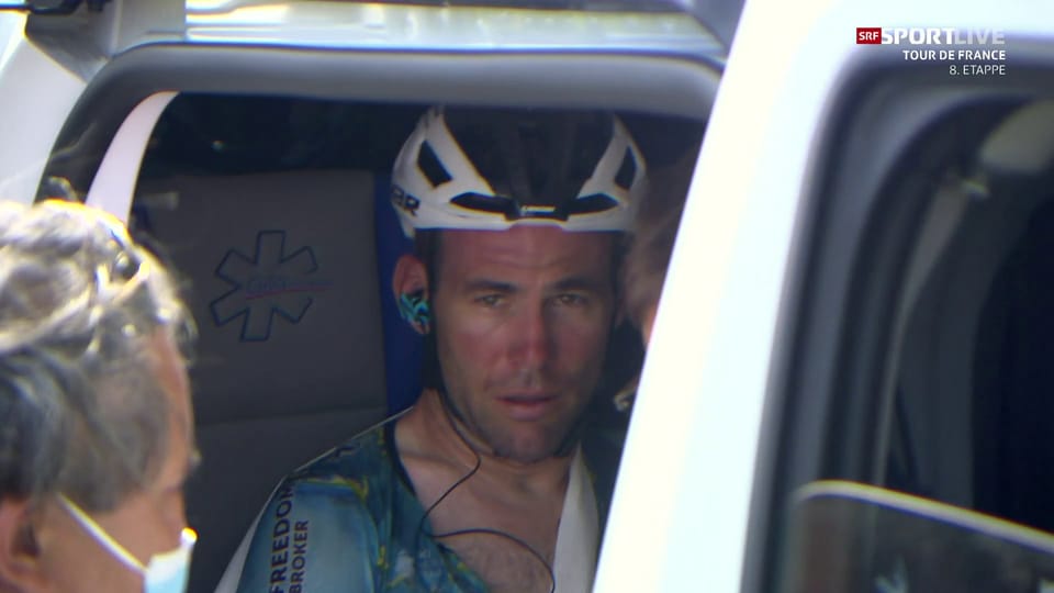 Cavendish muss Tour de France nach Sturz aufgeben