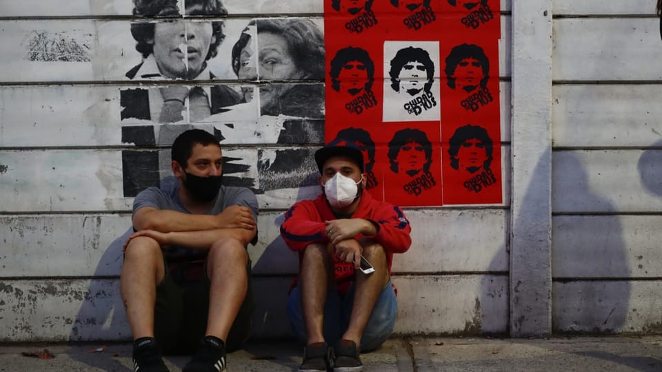 Staatstrauer in Argentinien nach Maradonas Tod