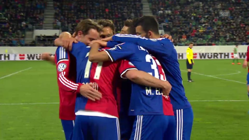 Cup-Halbfinal 2015: St. Gallen – Basel 1:3