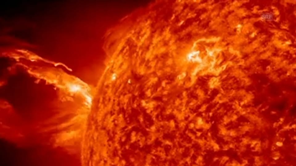 Nasa-Bilder der Sonneneruption